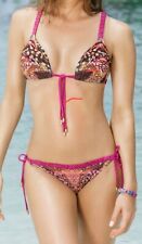 NWT Paradizia 2-Piece “Enjoy” Triangle Top & Bottom , Size M, Animal Print for sale  Shipping to South Africa