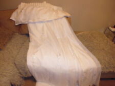 White voile lined for sale  GILLINGHAM