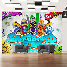 Graffiti skateboard mural for sale  Shipping to Ireland