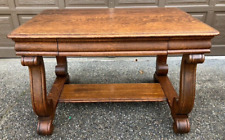oak library table for sale  Snohomish