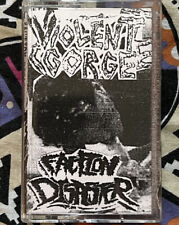 Cassete dividido Violent Gorge / Faction Disaster - Fitas Blunt Force - ##34  comprar usado  Enviando para Brazil