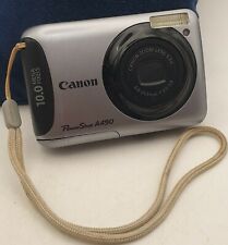Cámara digital Canon PowerShot A490 10,0 MP plateada funciona segunda mano  Embacar hacia Argentina