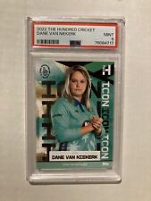 2022 Topps the Hundred Cricket Dane Van Niekerk PSA 9 for sale  Shipping to South Africa