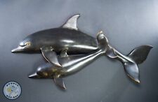 Bronze dolphin calf for sale  WARE