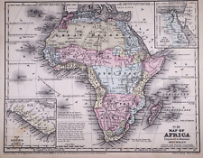 1858 map africa for sale  Schertz