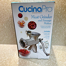 Used, CucinaPro Meat Grinder and Sausage Maker for sale  Shipping to South Africa