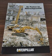 1995 Caterpillar Koparka przeładunkowa L LN Series Cat Excavator Brochure Broszura DE na sprzedaż  PL