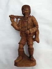 vintage hand carved wood figurine for sale  Shipping to South Africa