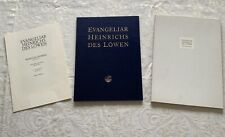 Evangeliar heinrichs löwens gebraucht kaufen  Pleinfeld