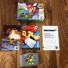 Super Mario 64 (Nintendo 64) COB Jogo / Caixa / Manuais Escolha do Jogador comprar usado  Enviando para Brazil
