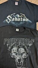 Sabaton powerwolf shirt gebraucht kaufen  Pfinztal