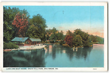 Postcard 1930 lake for sale  Sebastian