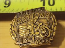 1998 HOG Harley Davidson Daytona Bike Week Track colete chapéu PIN flhtcu flstf comprar usado  Enviando para Brazil