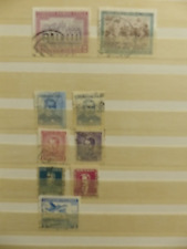Lot timbres obliteres d'occasion  Saint-Priest