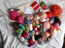 Bundle oddments wool for sale  COALVILLE