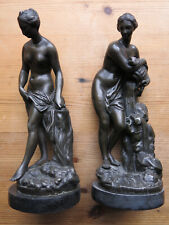 spelter pair for sale  TEIGNMOUTH