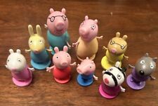 Lote de 11 bonecos Peppa Pig Family Friends Delphine George mamãe papai/ver foto comprar usado  Enviando para Brazil