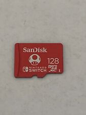 Tarjeta de memoria SanDisk 128 GB UHS-I microSDXC para Nintendo Switch segunda mano  Embacar hacia Argentina