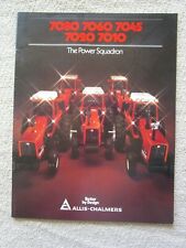Original 1970's Brochure for Allis Chalmers 7080, 7060, 7045, 7020, 7010 Tractor, used for sale  Shipping to Canada