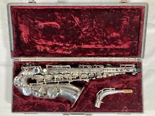 VINTAGE SELMER MARKVI ALTO SAX SAXOPHONE DAVID SANBORN SERIAL SIVER PLATED MARK6 for sale  Shipping to South Africa