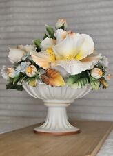 Capodimonte porcelain flower for sale  ASHFORD