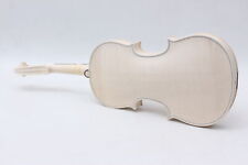 Unfinished Professional Handmade Violin 4/4 One Piece Flame Maple Back Spruce  comprar usado  Enviando para Brazil