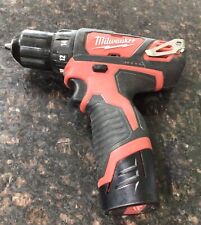 Milwaukee 2407-20 12V 3/8" Drill with Battery for sale  Aurora