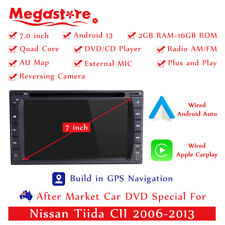 7" Android 13 Car Head Unit Stereo Radio Carplay Auto GPS For Nissan Tiida CII, used for sale  Shipping to South Africa