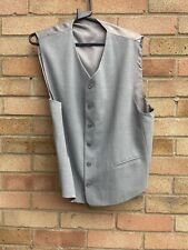 Mens grey waistcoat for sale  BEDFORD