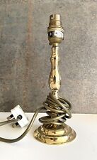 Brass table lamp for sale  DAVENTRY