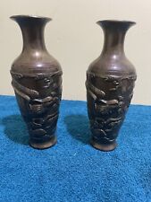 Pair vintage bronze for sale  CARDIFF