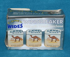 Camel 3 pacotes quebra-vento grátis loja exibição cigarro publicidade década de 1990 NoBreak comprar usado  Enviando para Brazil