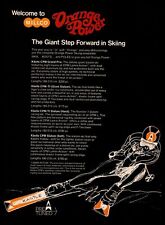 Used, 1970 Kastle Millco CPM Grand Prix Giant Slalom Snow Skis "Orange Power" Print Ad for sale  Austin