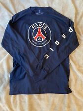 Camisa manga longa logotipo PSG Paris St Germain tamanho médio, usado comprar usado  Enviando para Brazil