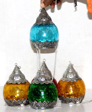 Vintage Buscar Pesado Vidrio Kugel / Navidad Ornamento Décor Conjunto De 5-12944, usado comprar usado  Enviando para Brazil