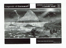 Cornwall postcard lyonesse usato  Spedire a Italy