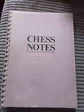 Chess notes jan for sale  HULL