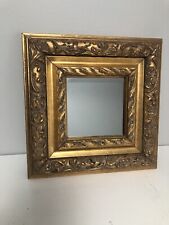 Used, Vintage decorative  wood Gilded Small square Mirror Wall Hanging Decor for sale  Shipping to South Africa