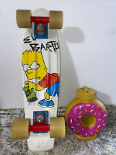 Patineta gráfica PENNY EL BARTO Bart Simpson 22"" + botella de donas Simpson segunda mano  Embacar hacia Mexico
