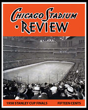 Capa do programa Chicago Blackhawks 1938 Stanley Cup Finals Game - Foto 8x10 comprar usado  Enviando para Brazil