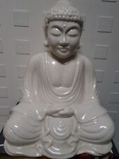 Buddah ornament white for sale  BOOTLE