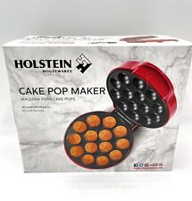 Máquina de fazer bolo pop holandês vermelho utensílios domésticos revestimento antiaderente faz 14, usado comprar usado  Enviando para Brazil