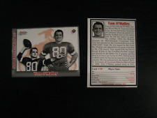 Cartão especial Tom O'Malley (Cincinnati) 2022 CFL Jogo Alumni #SP comprar usado  Enviando para Brazil