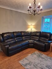 Real leather corner for sale  MANCHESTER