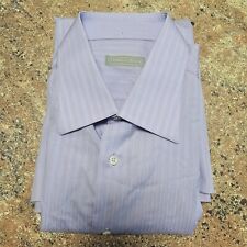 Stefano Ricci 42/16.5 Light Purple Striped Dress Shirt Long Sleeve French  for sale  Shipping to South Africa