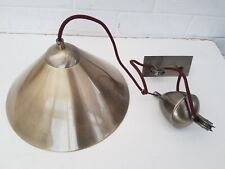 Brushed steel brass for sale  ELY