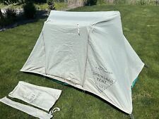 Vintage Springbar 2 Man Compact Canvas Tent - Internal Poles - Some Holes! Read, used for sale  Shipping to South Africa