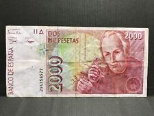 Banco de España, Español 2000 Pesetas, José C. Mutis. 1992, WPM (P.) 164 segunda mano  Embacar hacia Argentina