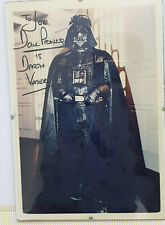 dave prowse autograph for sale  WEMBLEY