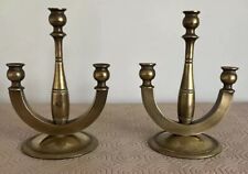 Vintage pair brass for sale  ARUNDEL